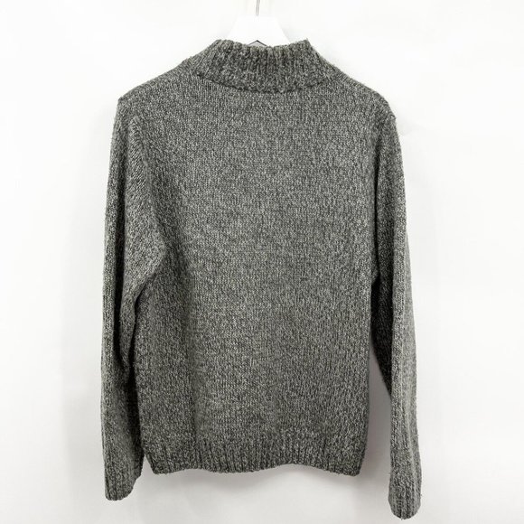 Vintage David Taylor Pullover Sweater Chunky Knit Gray Size Medium - Picture 2 of 6
